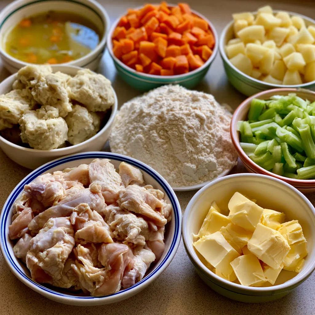 Hearty Irish Chicken and Dumplings