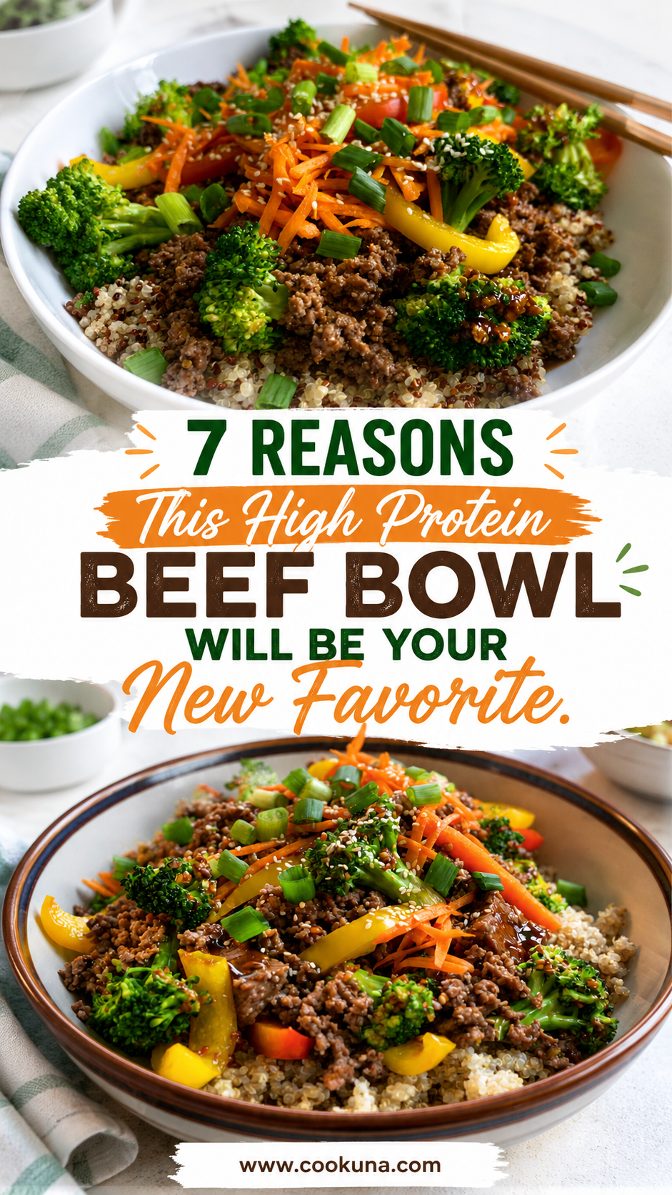 High Protein Beef Bowl