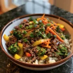 High Protein Beef Bowl