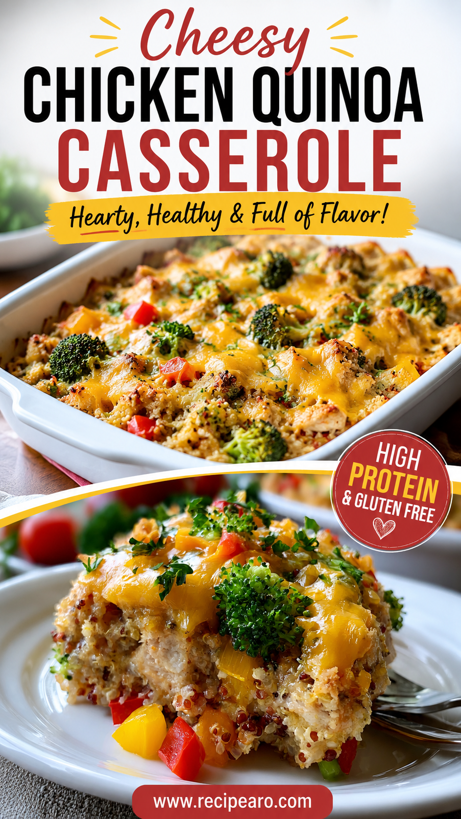 High Protein Chicken Casserole