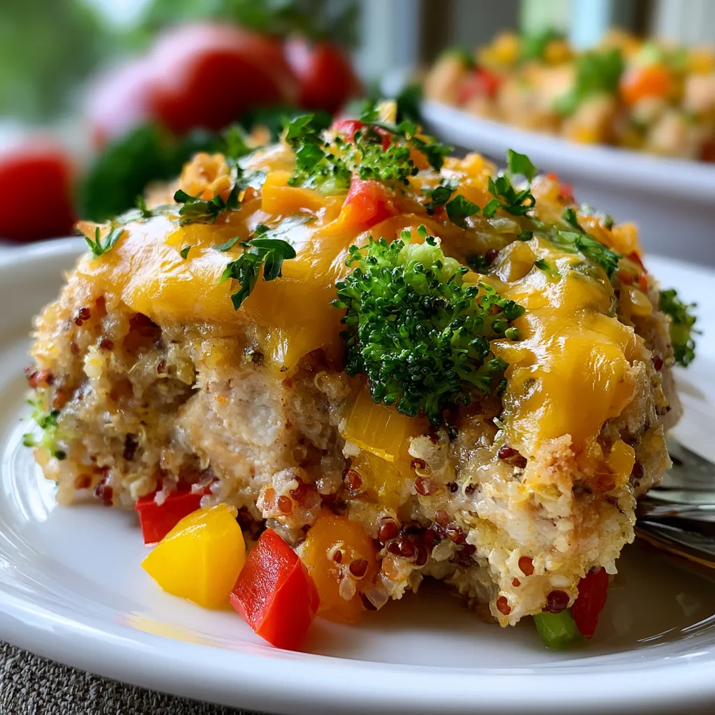 High Protein Chicken Casserole