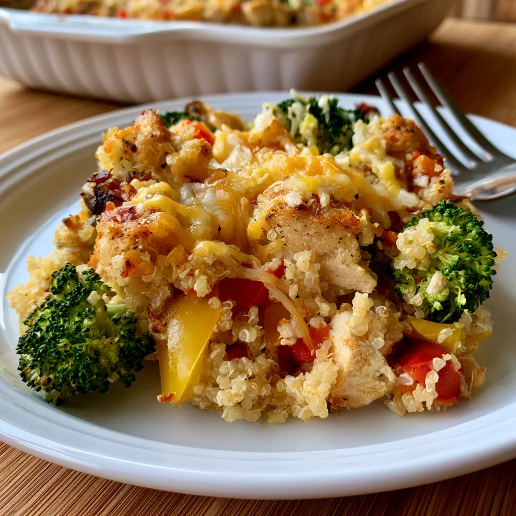 High Protein Chicken Casserole