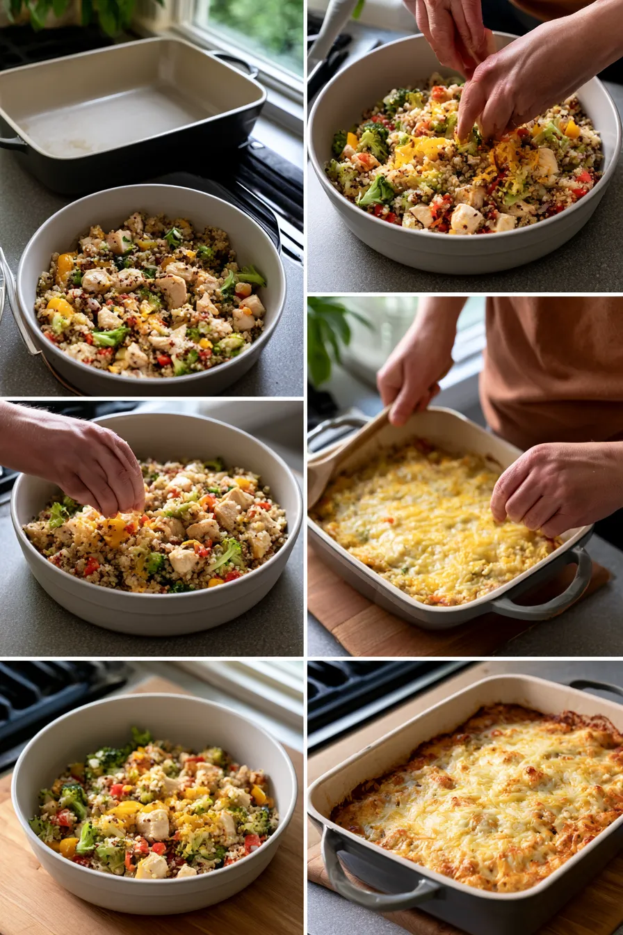 High Protein Chicken Casserole