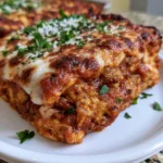 High Protein Chicken Parmesan Casserole
