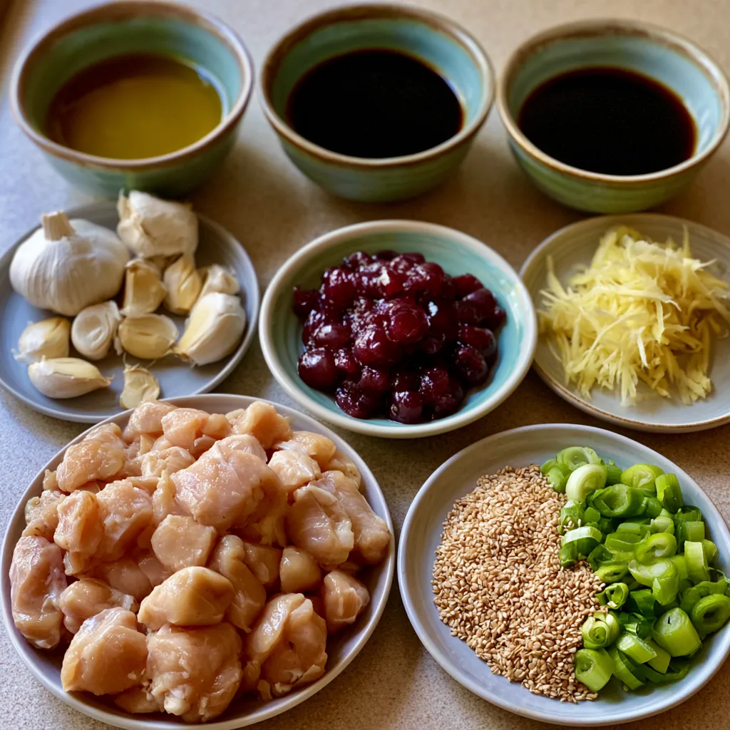 High Protein Sesame Chicken