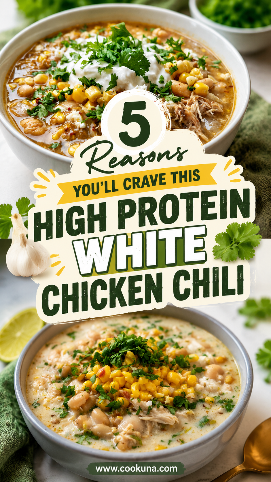 High Protein White Chicken Chili