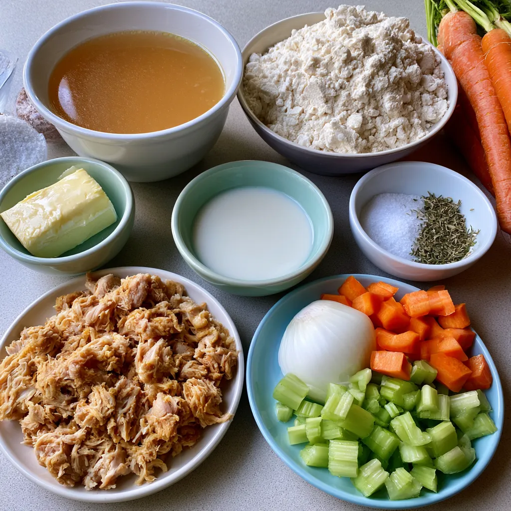 Homemade Chicken and Dumplings