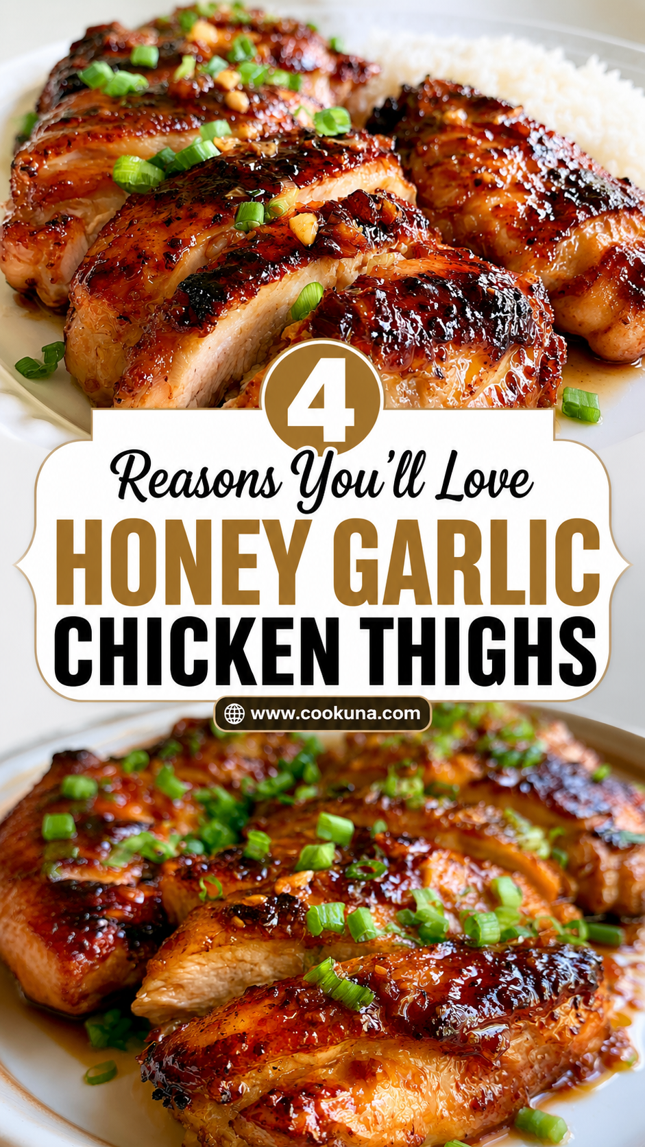 Honey Garlic Chicken Thighs