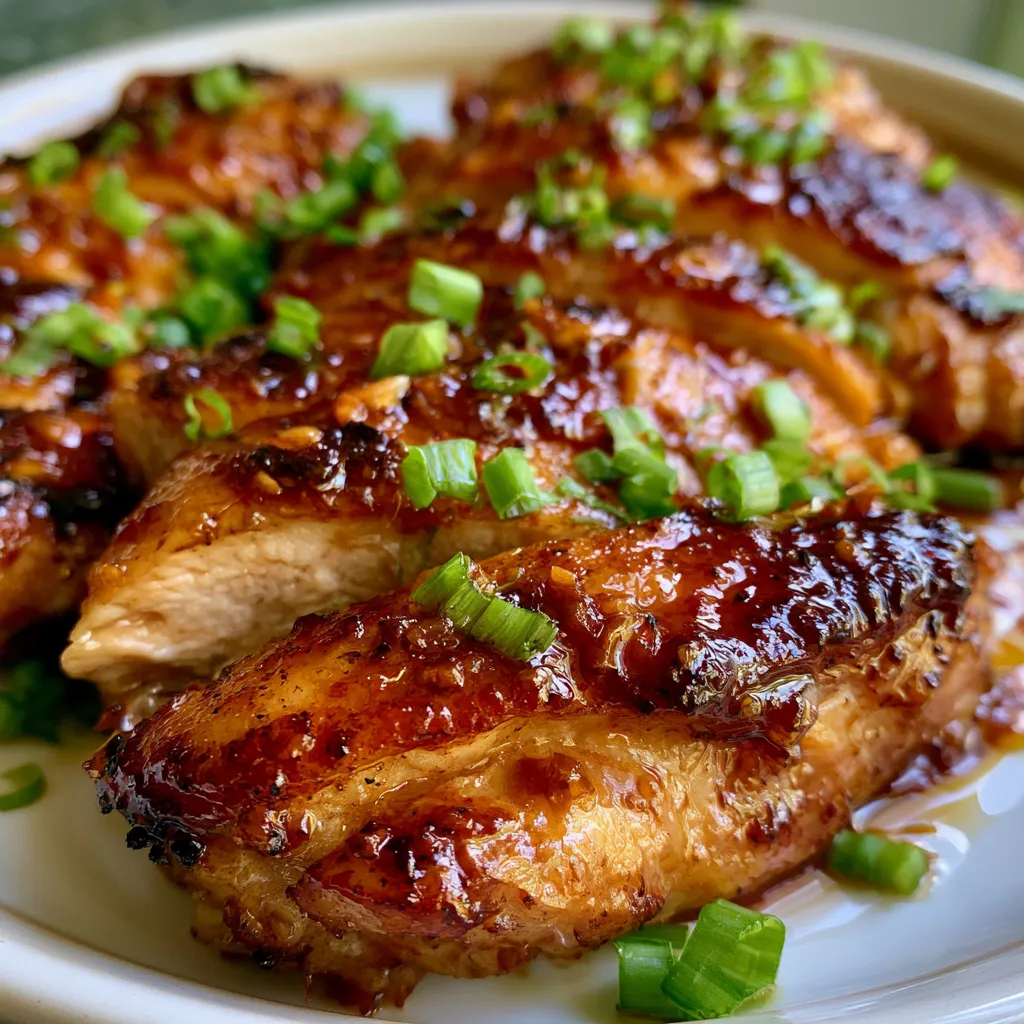 Honey Garlic Chicken Thighs