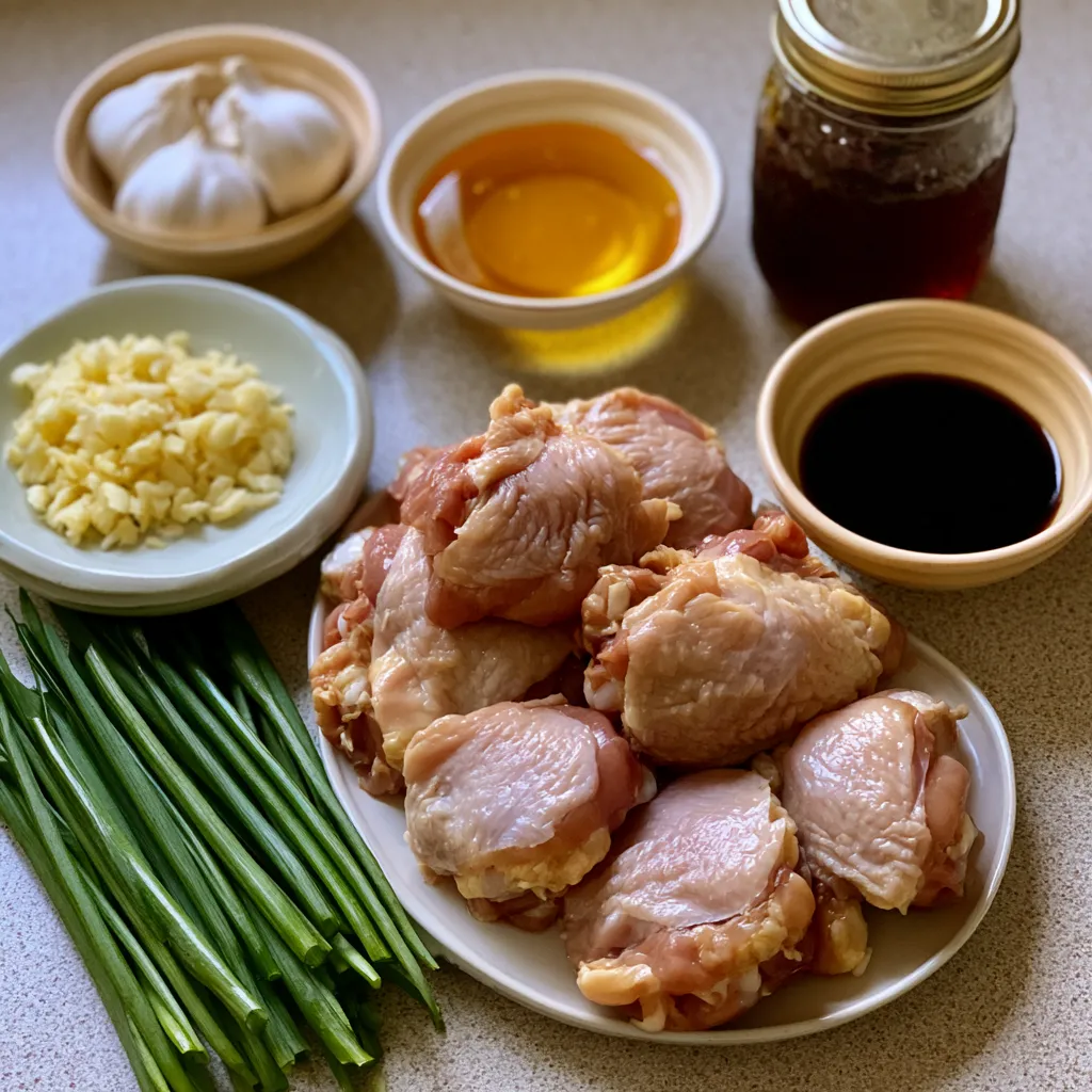 Honey Garlic Chicken Thighs
