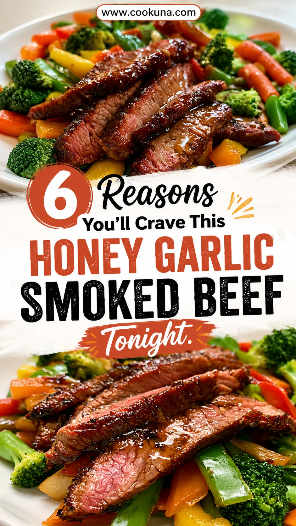 Honey Garlic Smoked Beef with Veggies