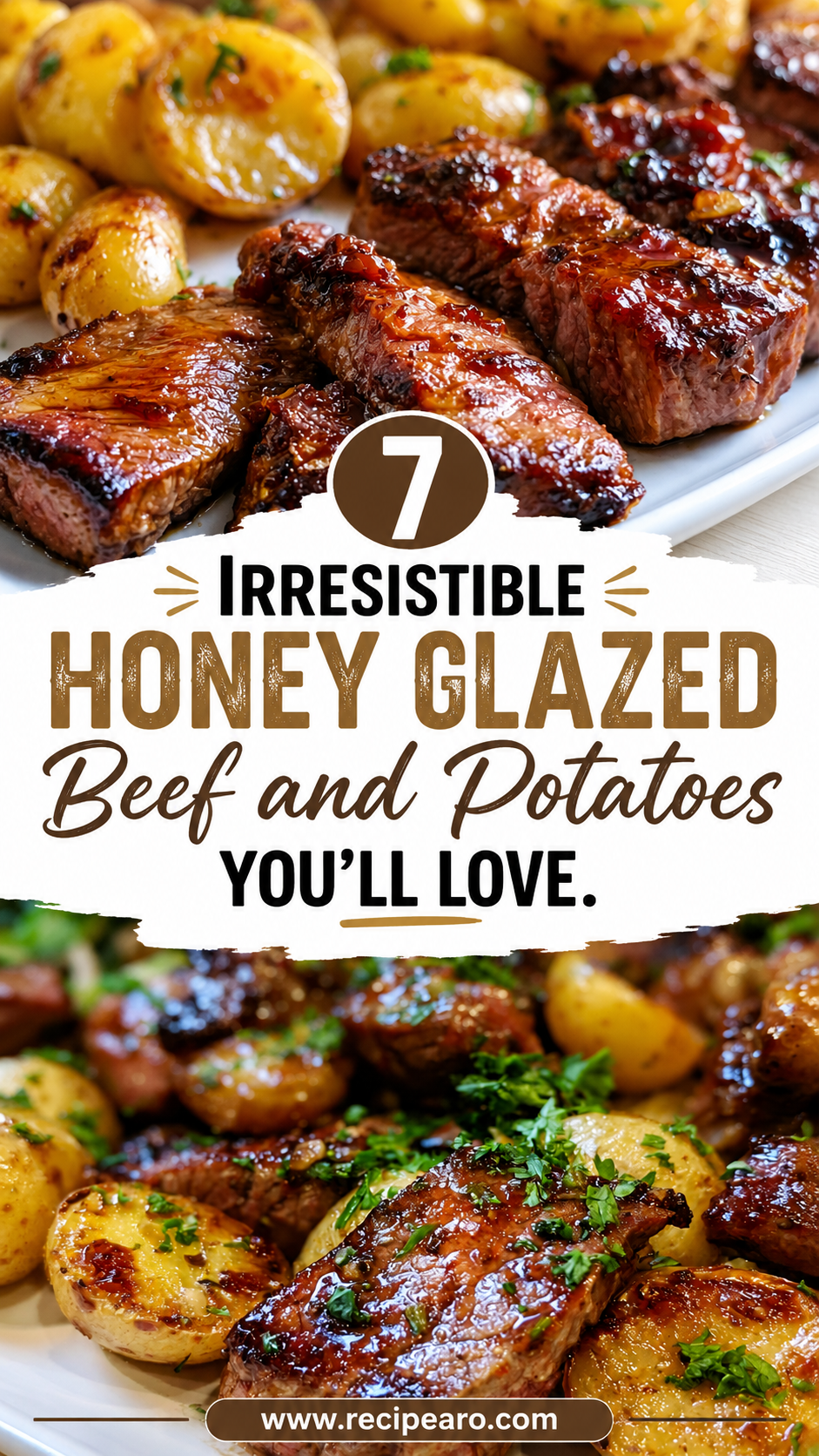 Honey Glazed Beef and Potatoes