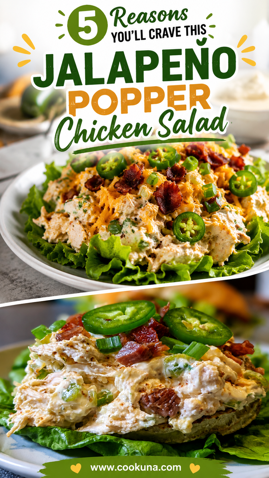 Jalapeño Popper Chicken Salad