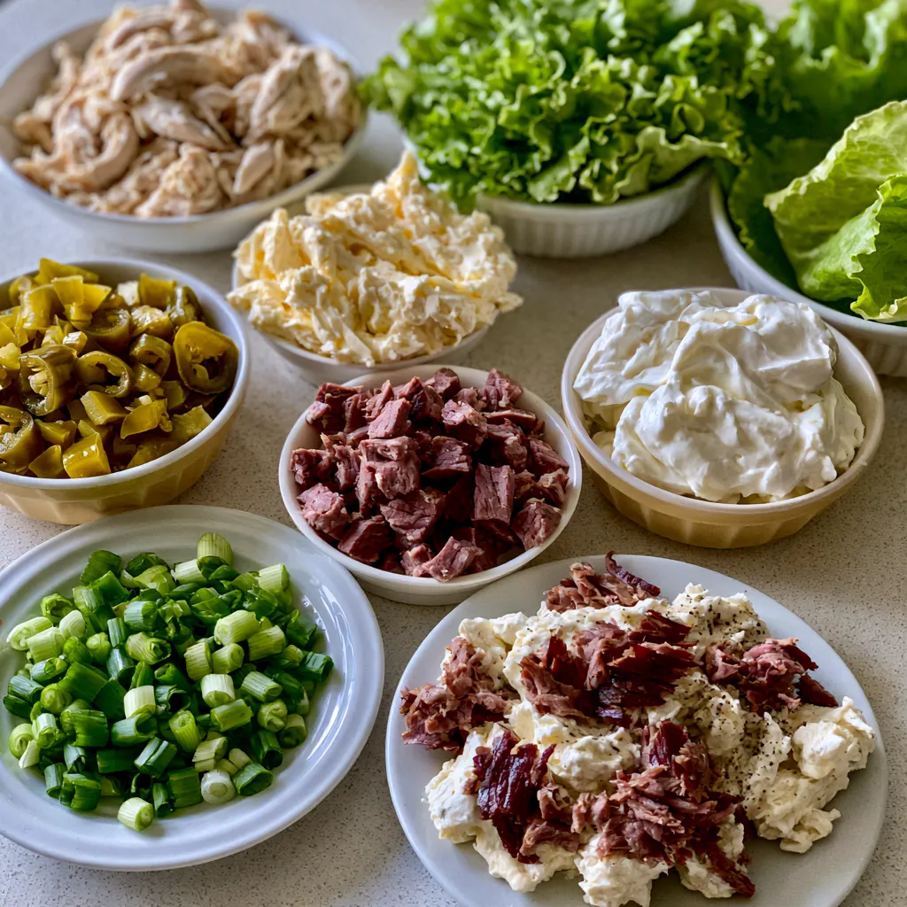 Jalapeño Popper Chicken Salad