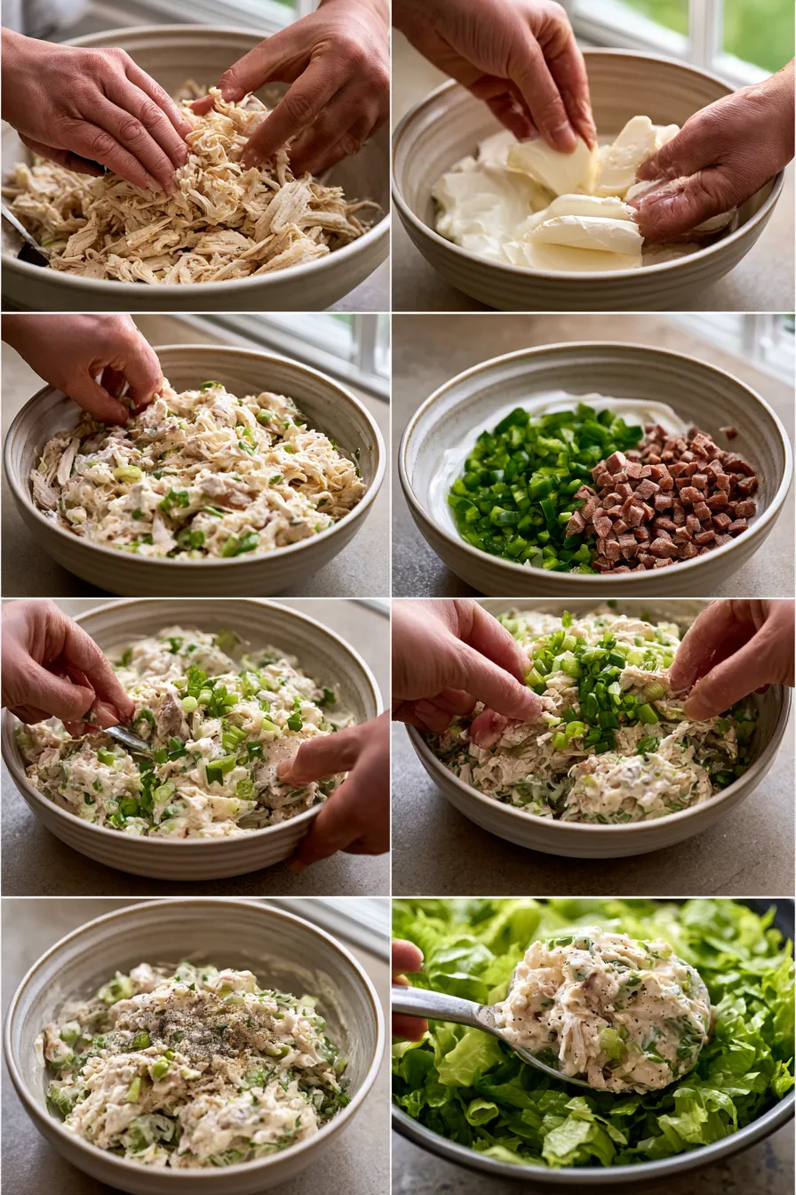 Jalapeño Popper Chicken Salad