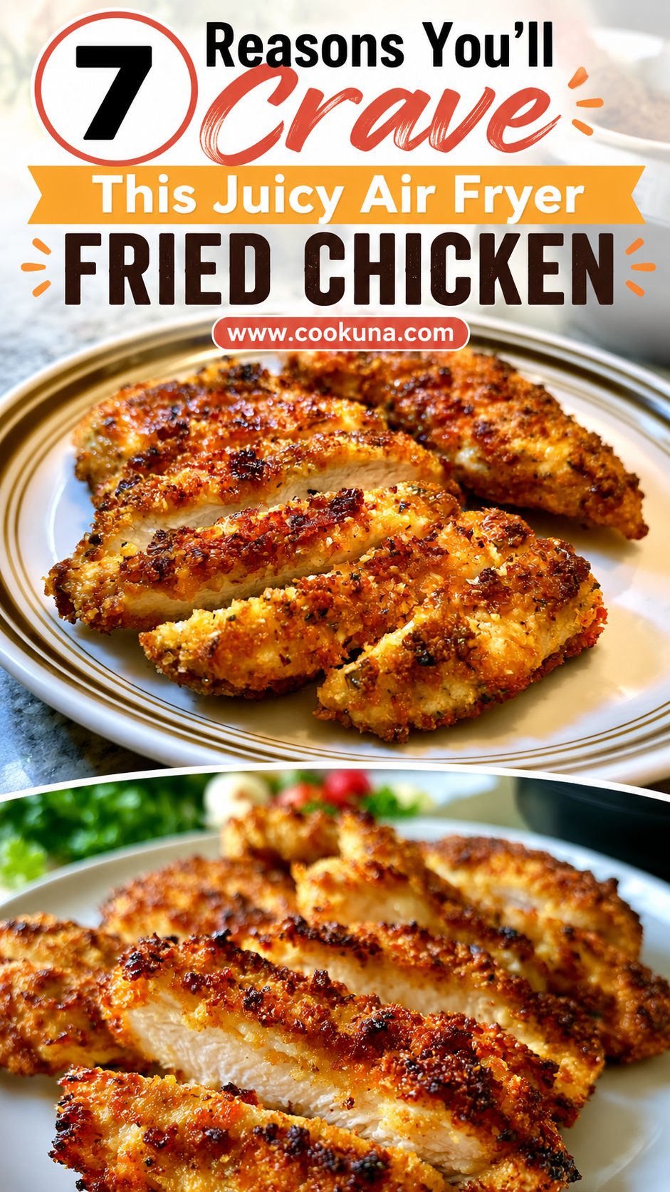 Juicy Air Fryer Fried Chicken