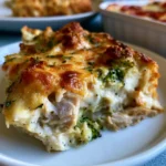 Keto Chicken Alfredo Casserole
