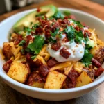 Loaded Potato Taco Bowl