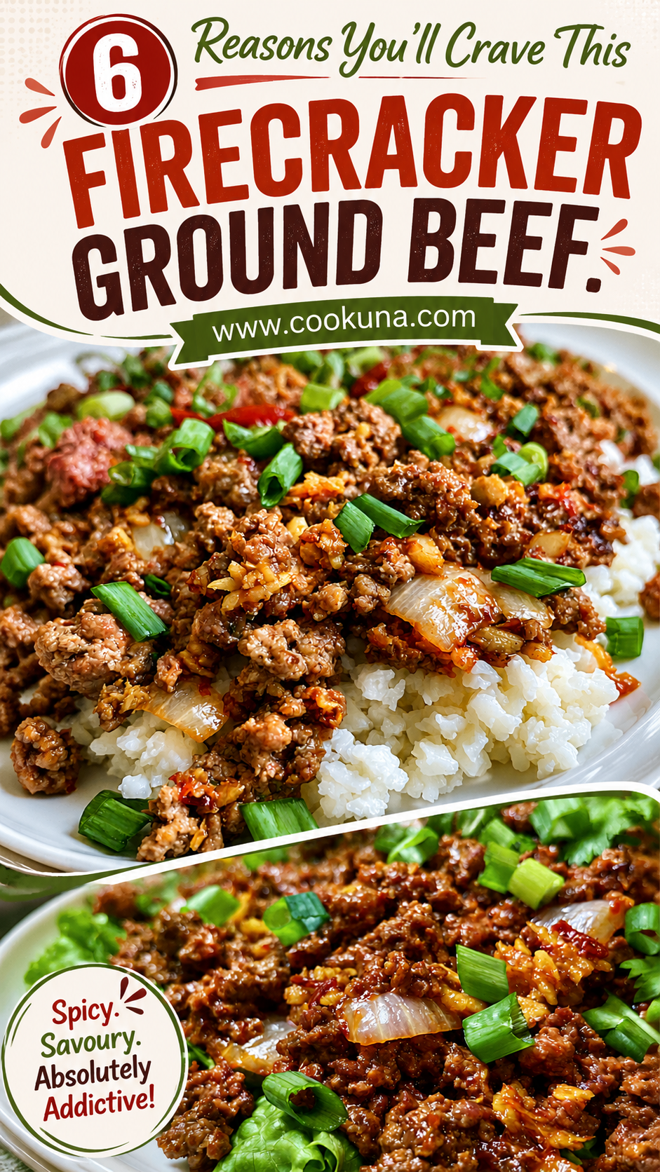 Low Carb Firecracker Ground Beef
