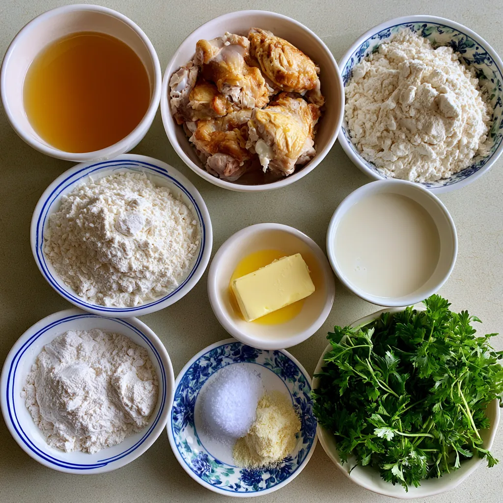 Old-Fashioned Chicken and Dumplings
