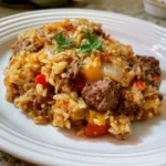 One Pot Beef and Rice