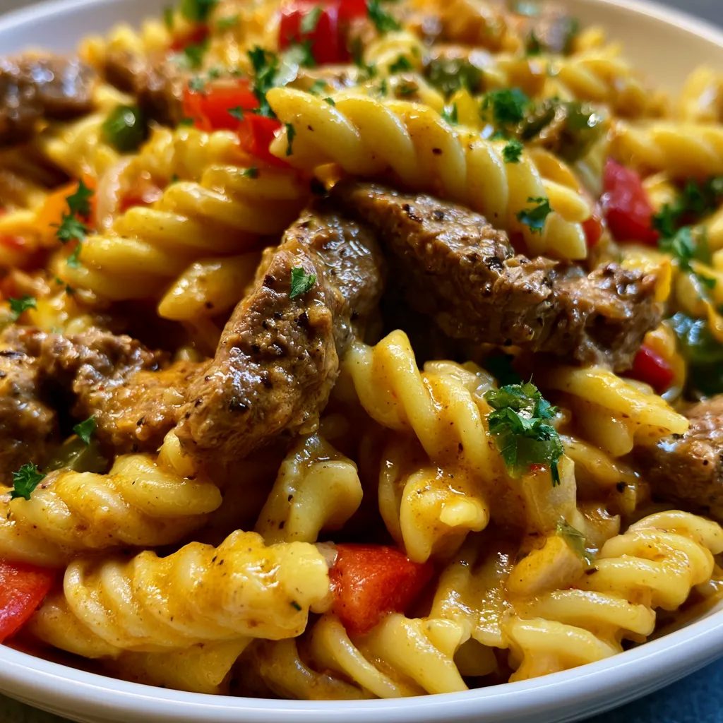 One Pot Cajun Beef Pasta