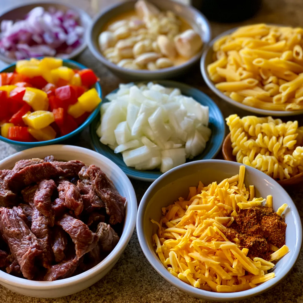 One Pot Cajun Beef Pasta