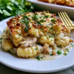 One Pot Gnocchi Chicken Pot Pie