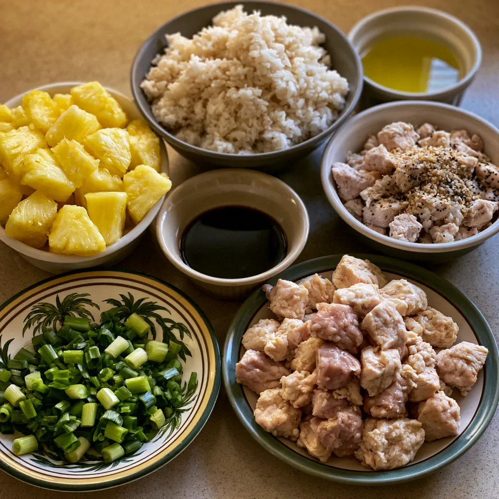 Pineapple Chicken and Rice