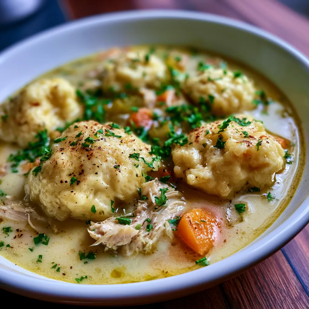 Quick Chicken and Dumplings Recipe