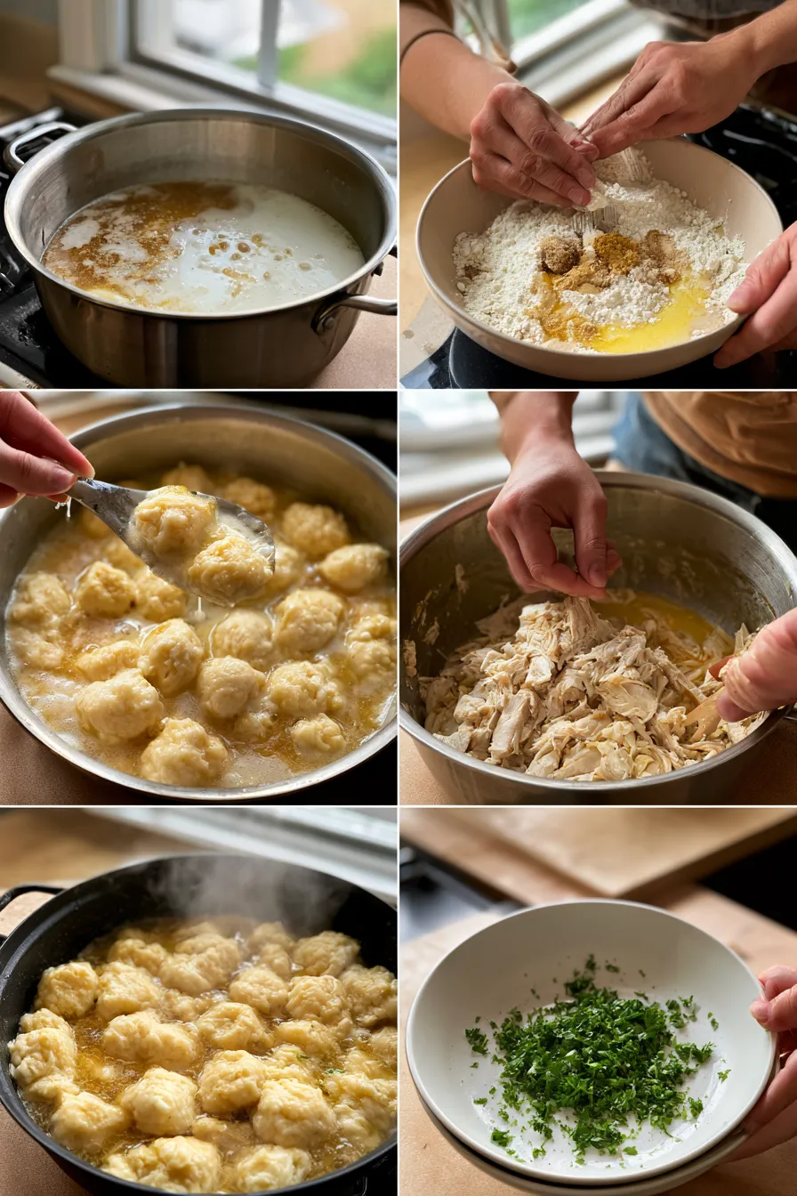 Quick Chicken and Dumplings Recipe