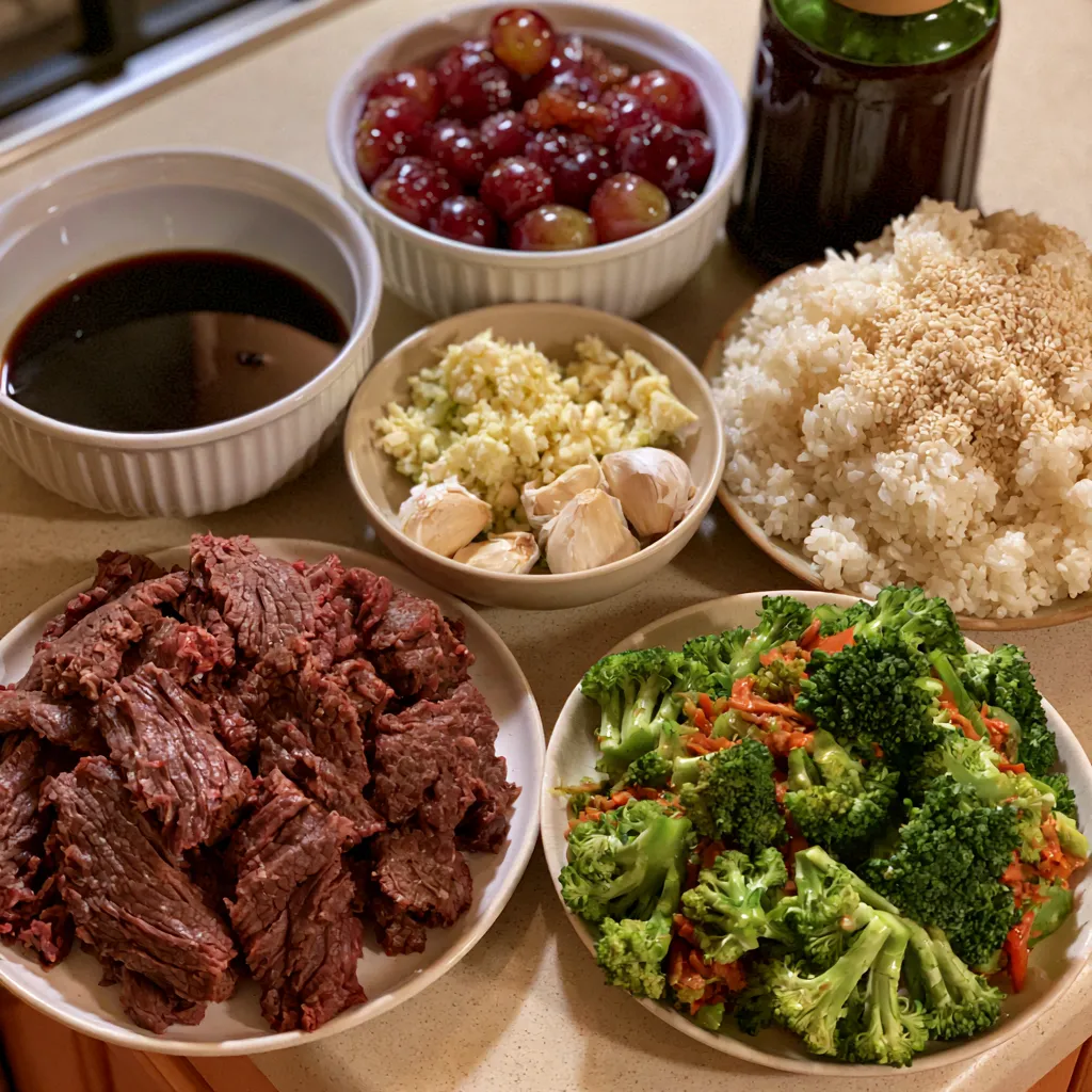 Quick and Easy Teriyaki Beef Bowls