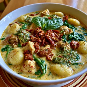 Rich and Creamy Chicken Soup