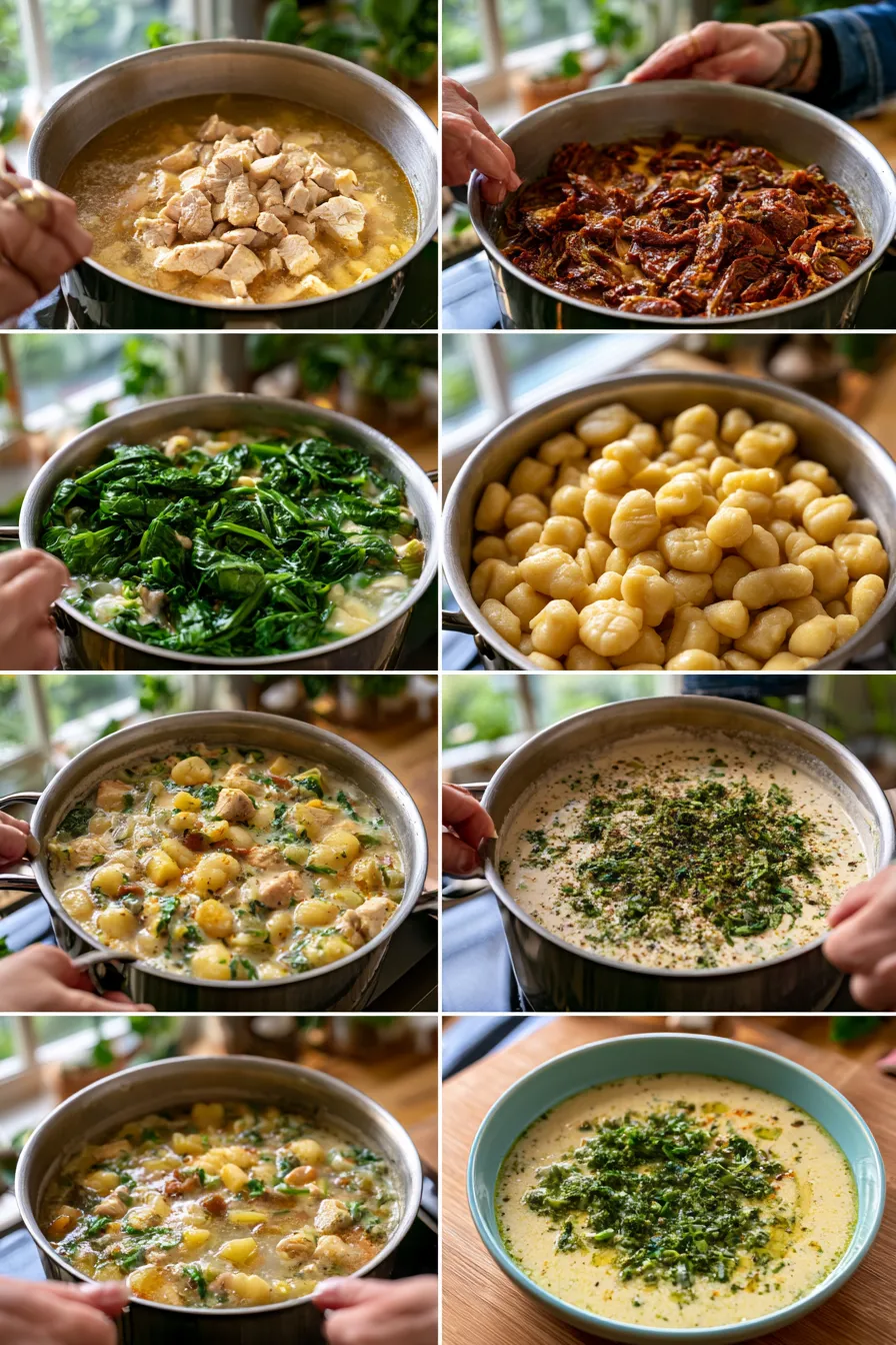 Rich and Creamy Chicken Soup
