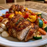 Roasted Garlic Chicken and Vegetables