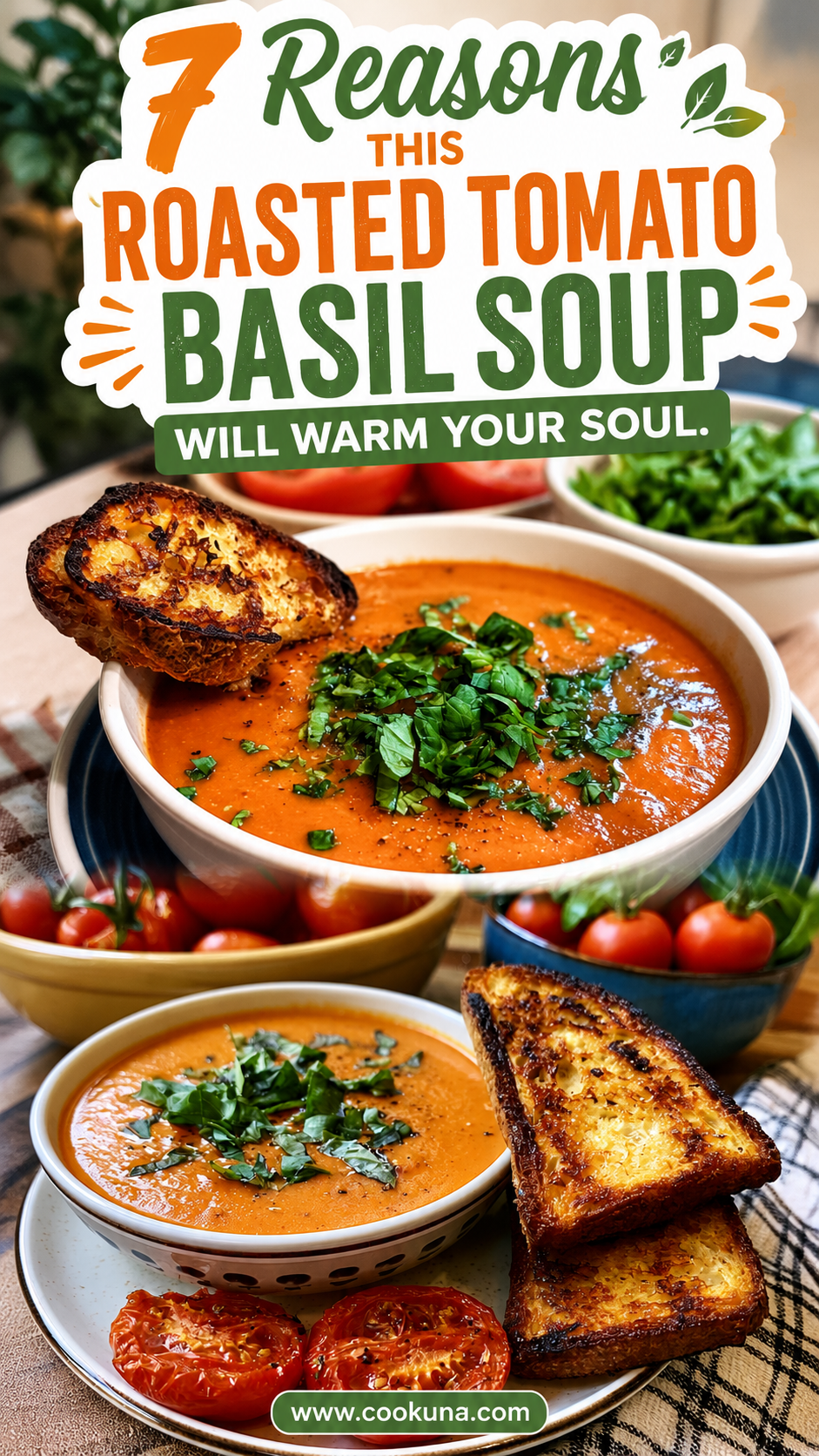 Roasted Tomato Basil Soup