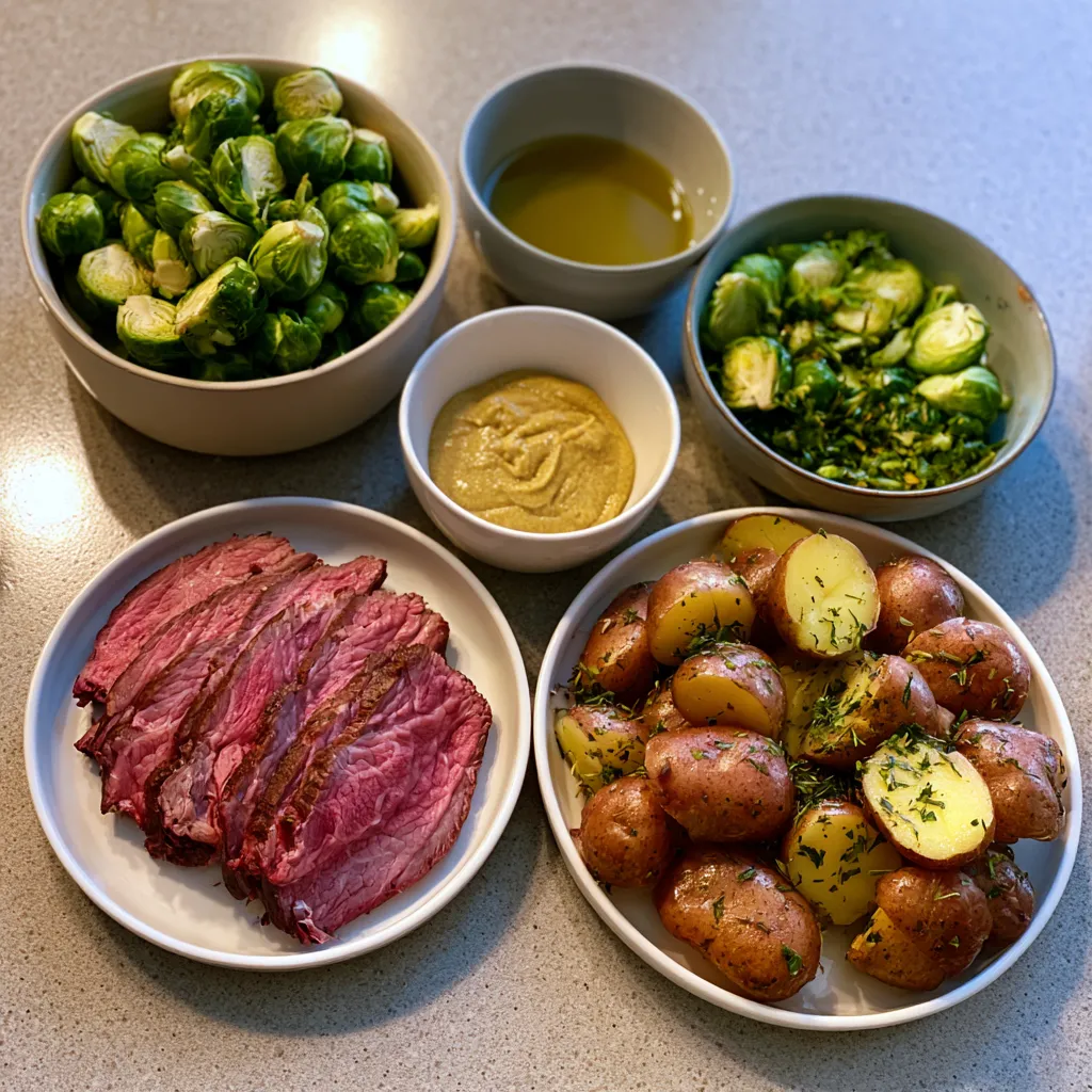 Sheet-Pan Smoked Beef and Fall Veggies
