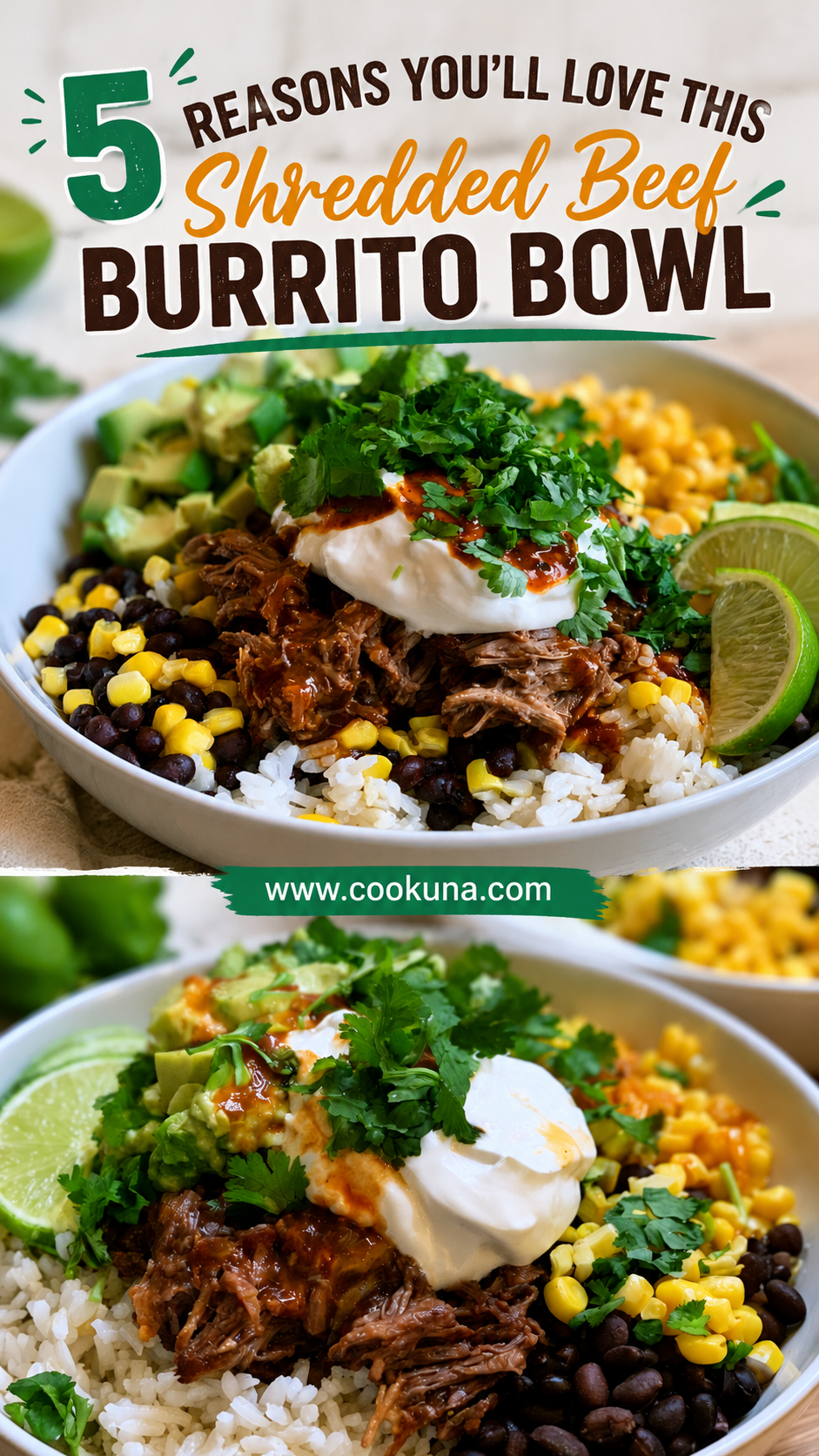 Shredded Beef Burrito Bowl