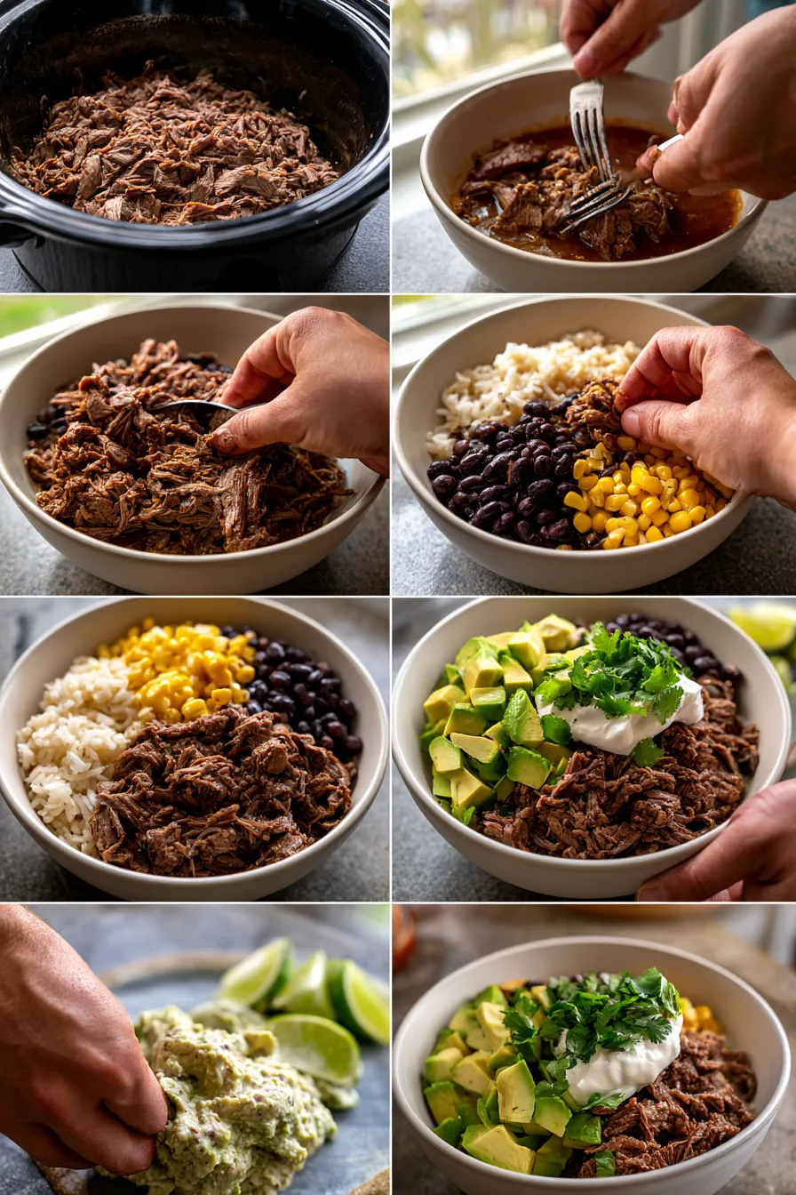 Shredded Beef Burrito Bowl