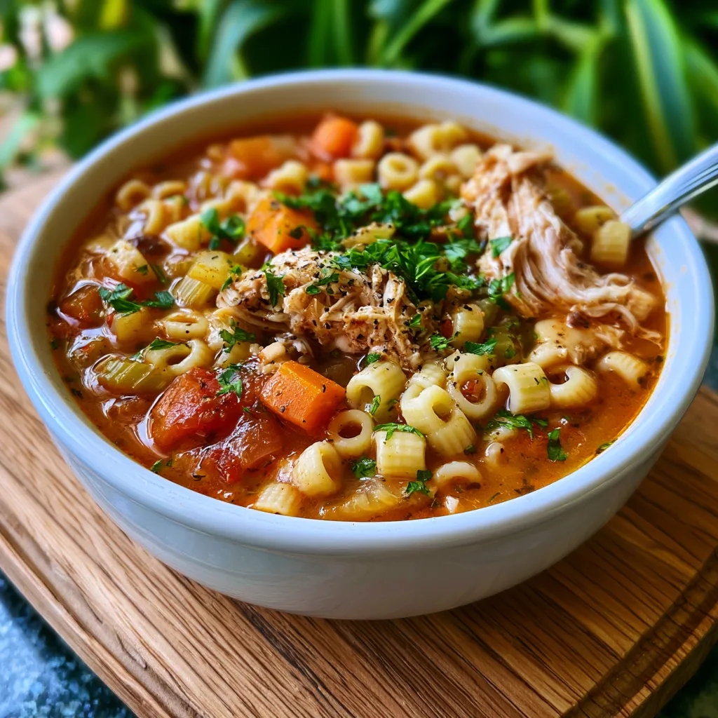 Sicilian Chicken Soup