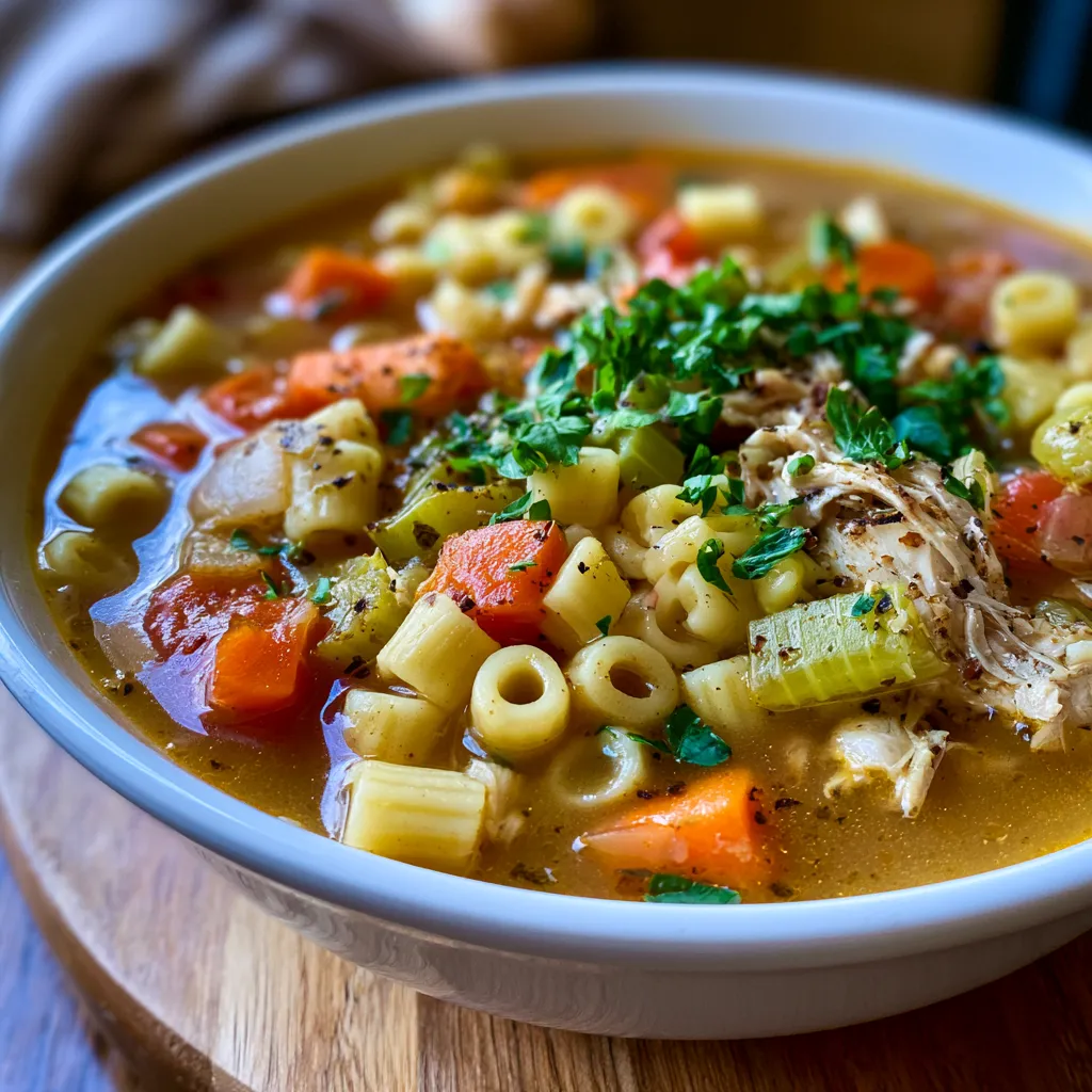 Sicilian Chicken Soup