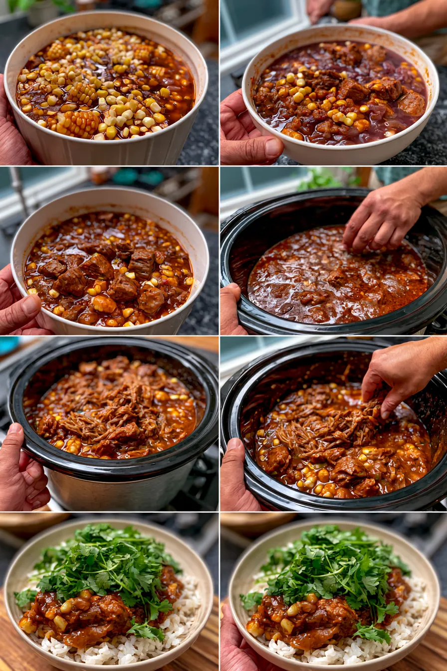 Slow Cooker Street Corn Beef