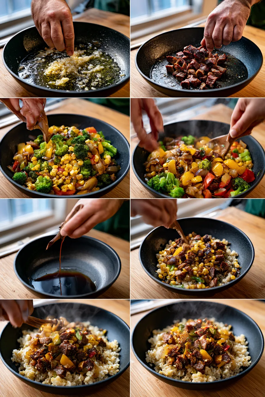 Smoked Beef Bowl Recipe