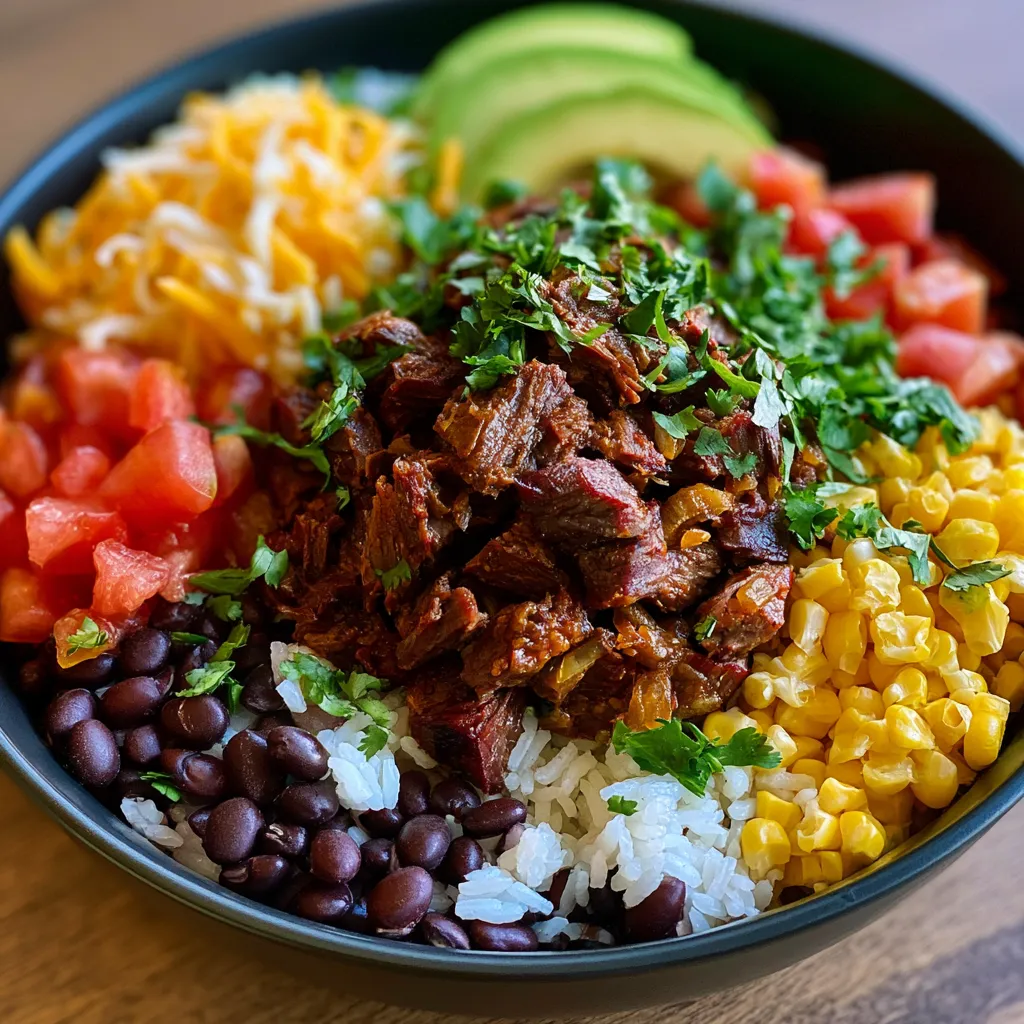 Smoked Beef Bowls
