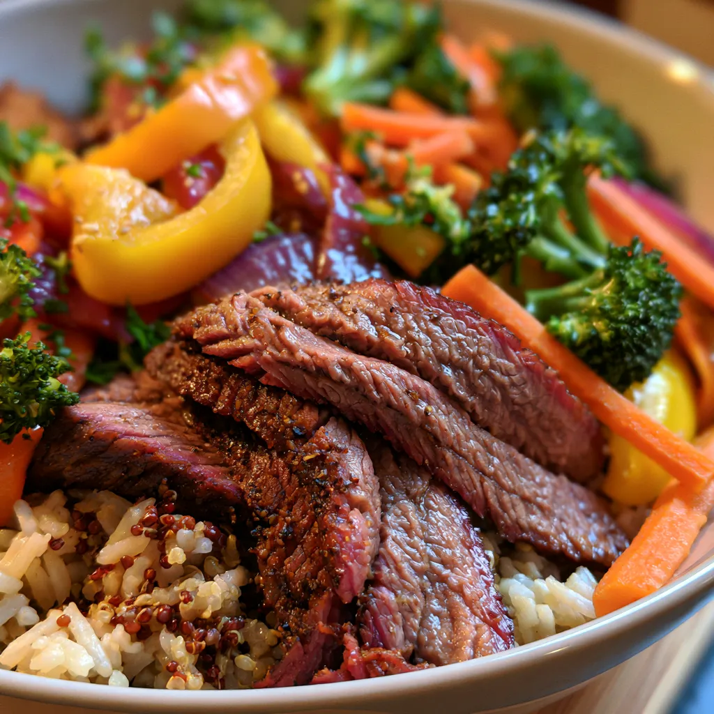Smoked Beef Bowls