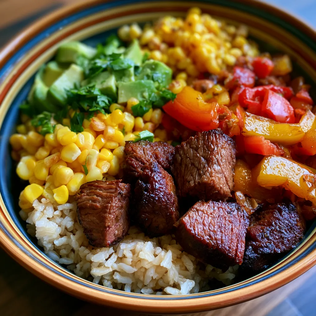 Smoked Beef Bowls
