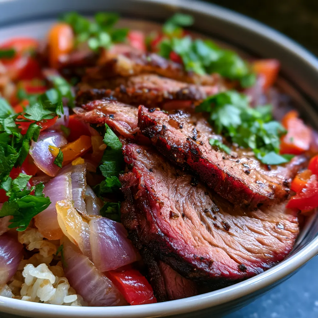 Smoked Beef Bowls