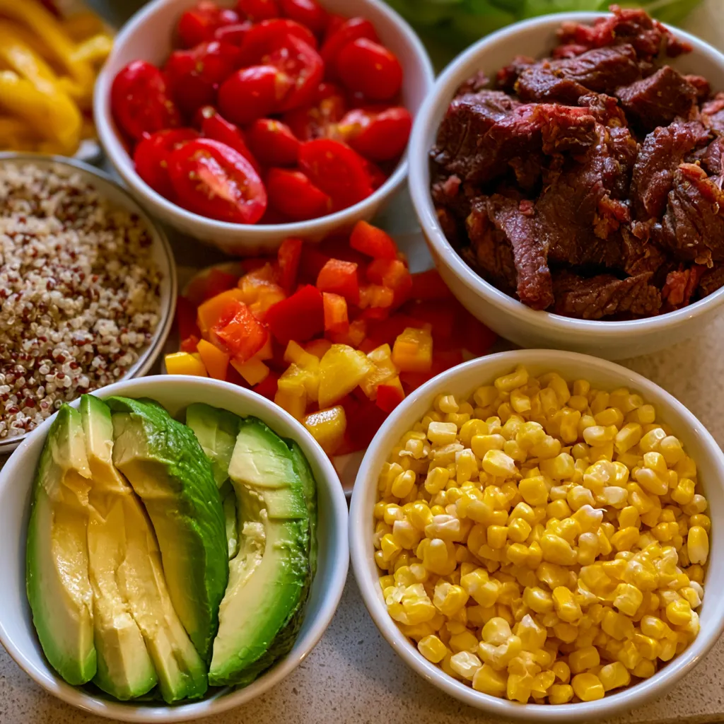 Smoked Beef Bowls