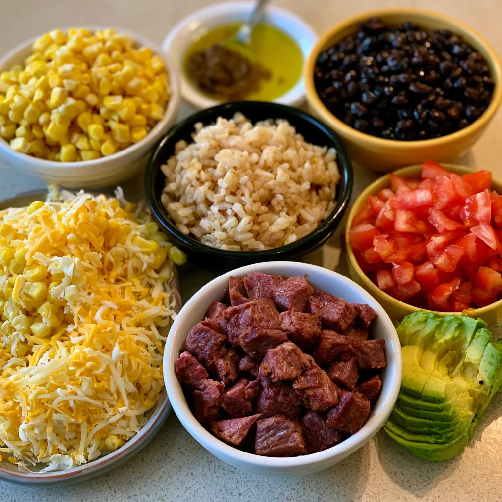 Smoked Beef Bowls