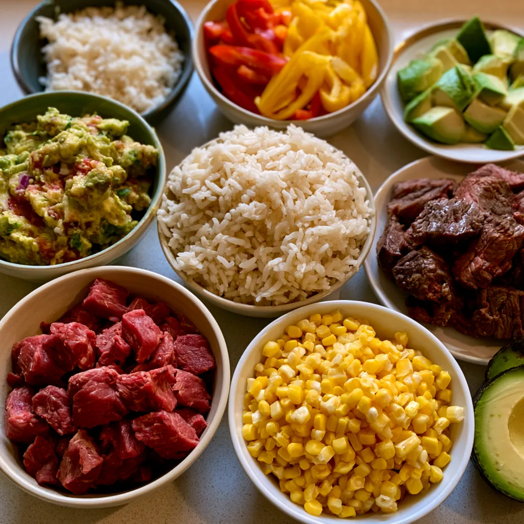 Smoked Beef Bowls